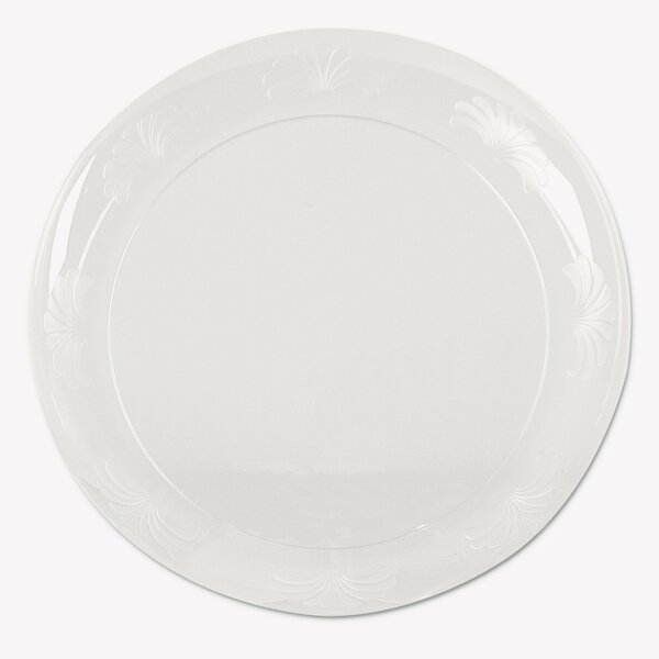 Wna Designerware Plastic Plates, 10.25 in. dia, Clear, 144PK WNA DWP10144